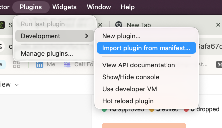 Designer: Get the plugin. (before)